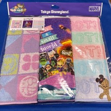 Tokyo Disneyland Groot Mini Towel Set 3pcs Small World Marvel Disney TDL LTD