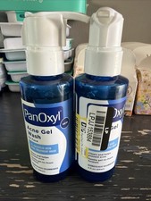 Lot Of 2   PanOxyl Acne Gel Wash for Face with 2 Salicylic Acid 3 fl oz each