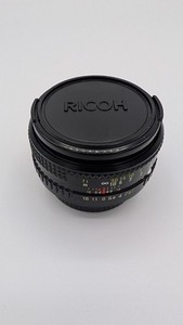 Ricoh XR Rikenon L 50mm f/2 Prime Lens, Excellent Condition Caps Included