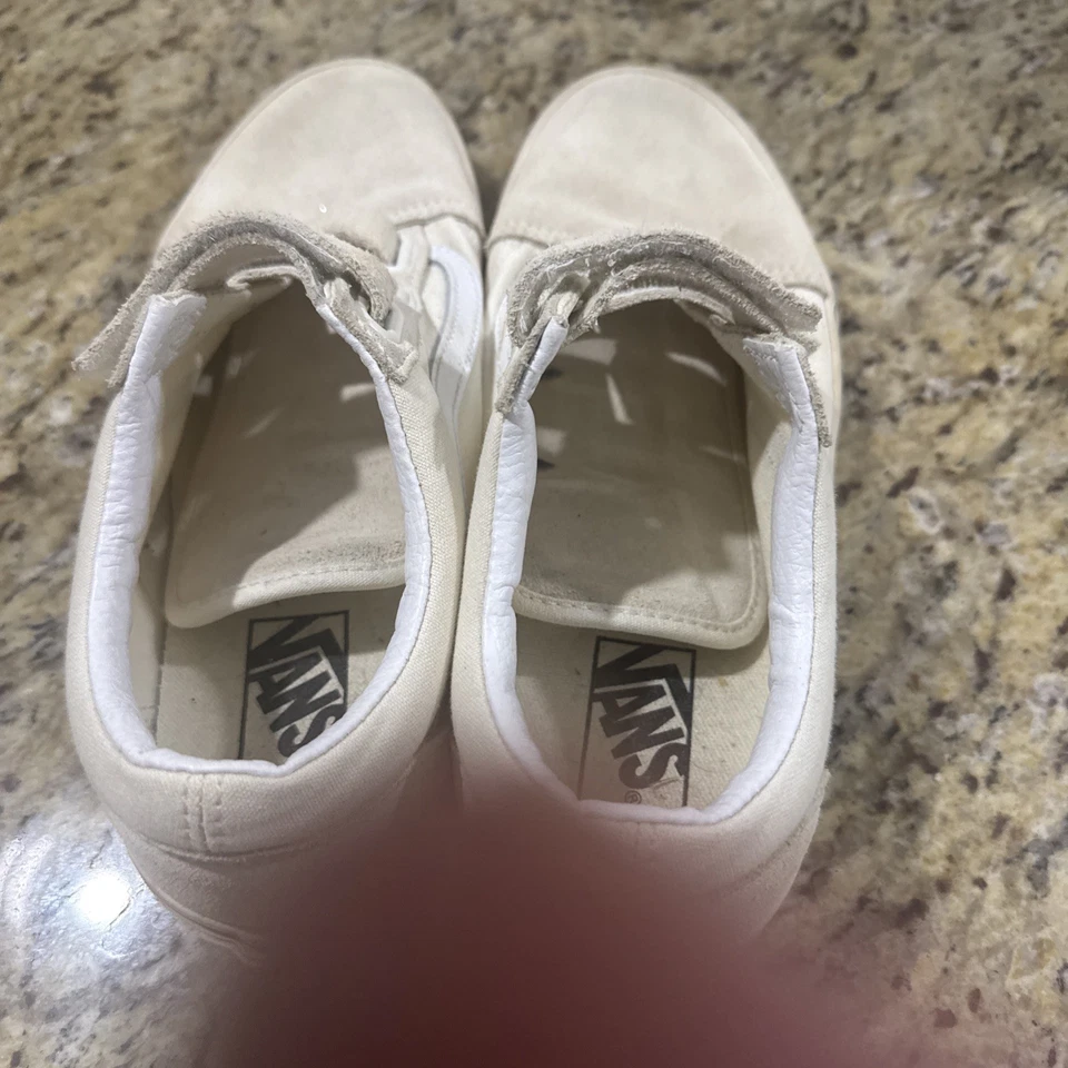 ZAPATO VANS OLD SKOOL V GAMUZA LONA MALVAVISCO/TURTLEDOVE Hombre 8/Mujer 9.5 Foto 2 de 4