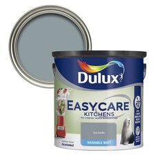 Dulux Easycare WASHABLE MATT Emulsion Paint 2.5L - GREY- BATHROOM & KITCHEN 2.5L