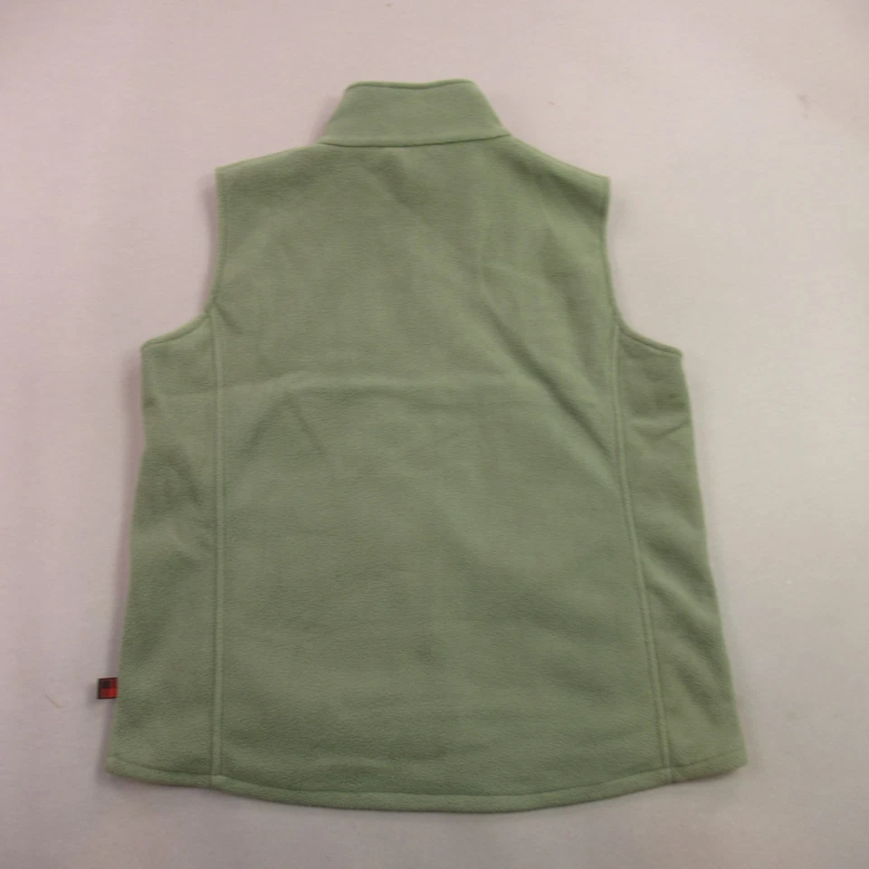 Chaleco Woolrich Mujer Mediano Sin Mangas Cremallera Completa Exterior Ligero Verde Foto 4 de 4