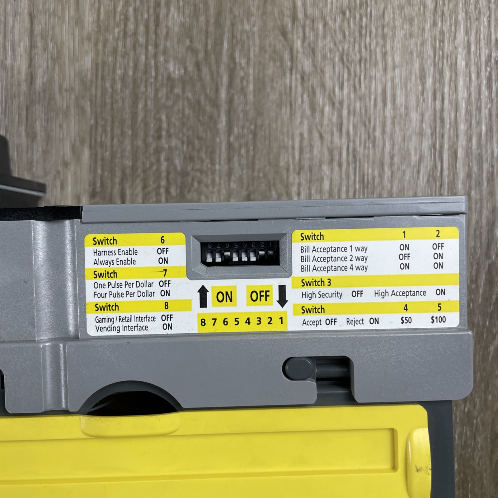 MARS MEI AE 2831 Bill Acceptor $1 - $100 Updated Arcade Vending Slot USA Stock