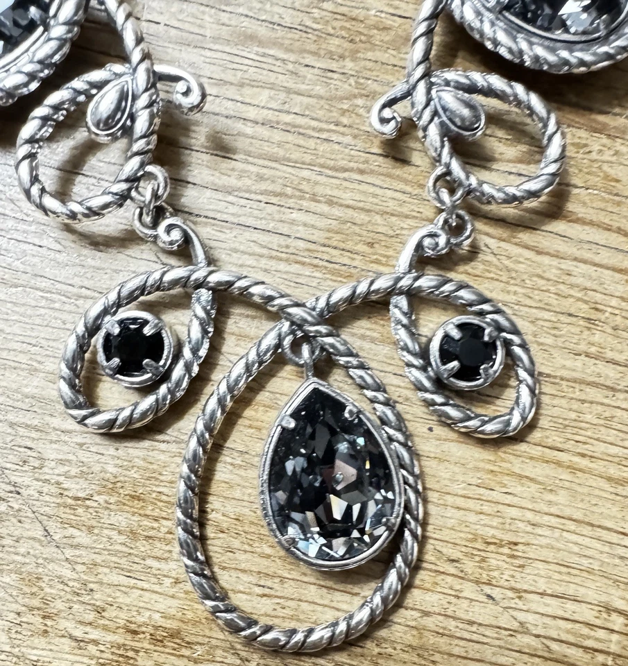 Collar Brighton Abundant Your True Colors placa de plata y cristales de Swarovski Foto 3 de 4