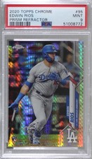 2020 Topps Chrome Prism Refractor Edwin Rios #95 PSA 9 MINT 8d2