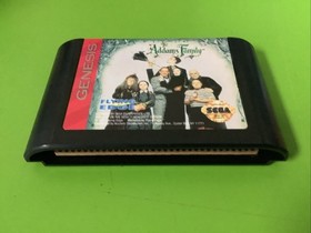 Addams Family (Sega Genesis, 1994) Cib Manual Tested