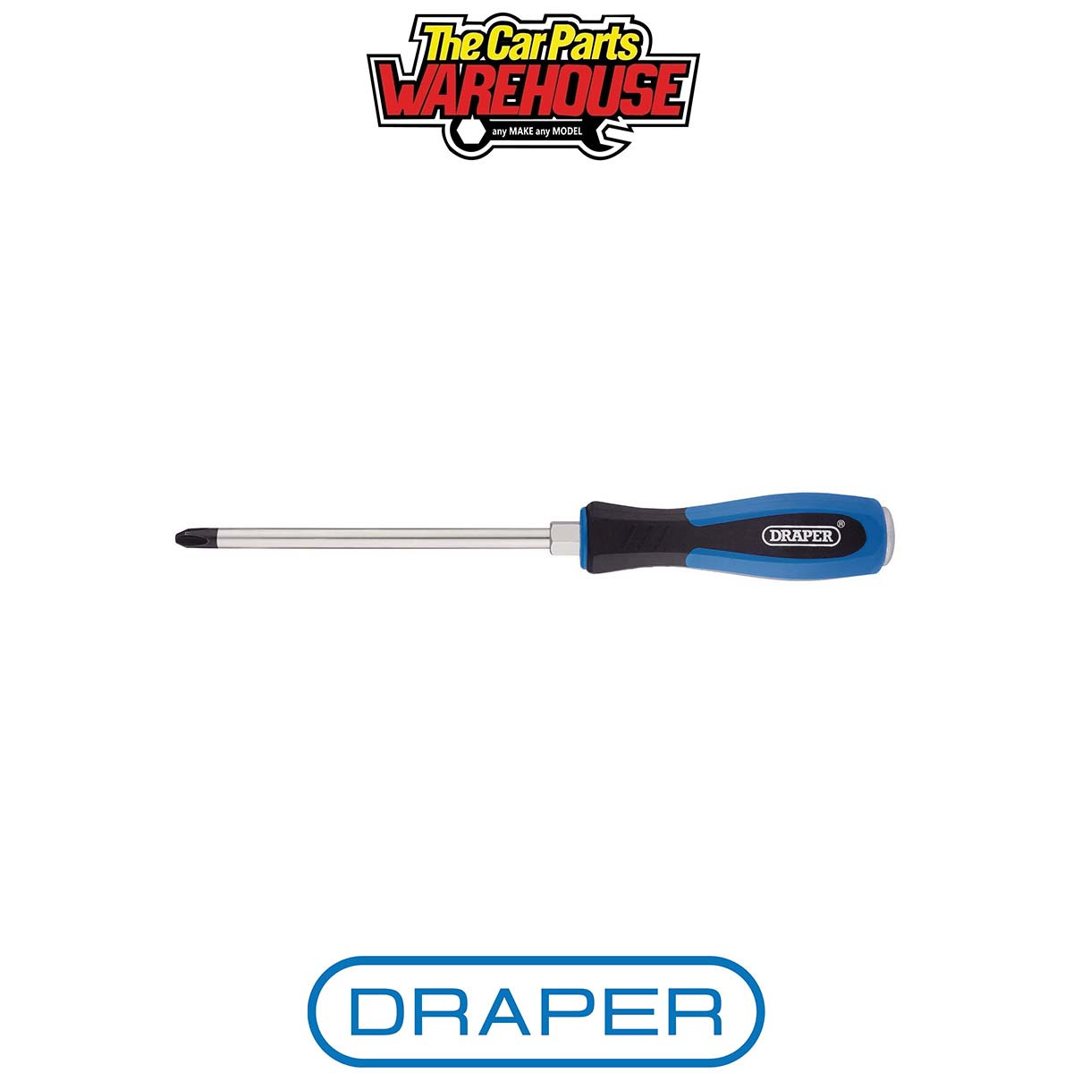Draper 40781 'Pound Thru' Cross Slot Screwdriver No3 x 150mm