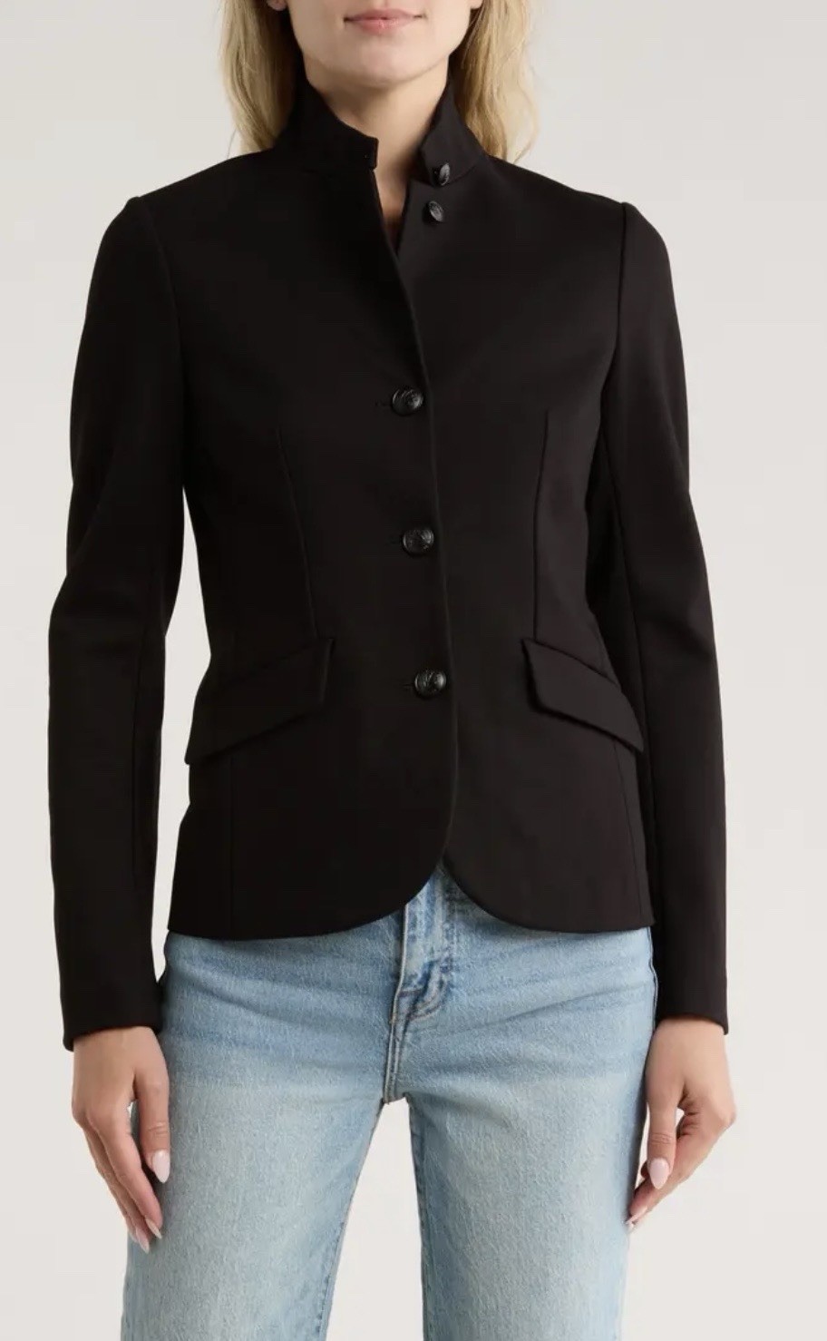 AUTHENTIC BRAND NEW Rag & Bone Sadie Ponte Blazer Black Size - 6 Slim Fit NYC