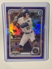 2020 Bowman Draft Hayden Cantrelle Chrome Purple #/250 #BD-173