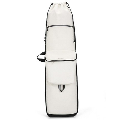 Longboard-Rucksack, Multifunktionale Skateboard-Tasche Aus Canvas Mit Hohem