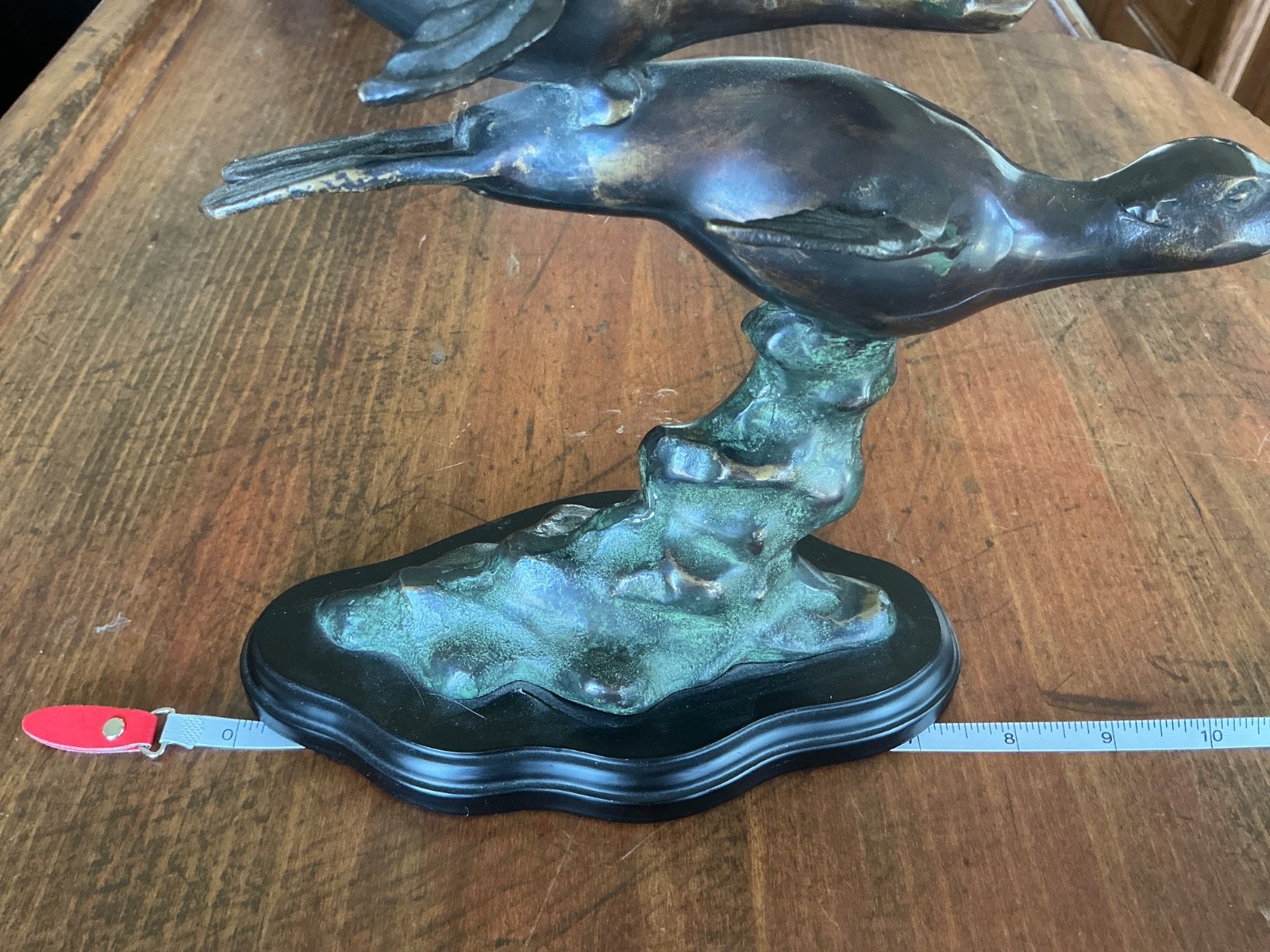 Beautiful large Bronze sculpture 3 seals NO MAKER MARK