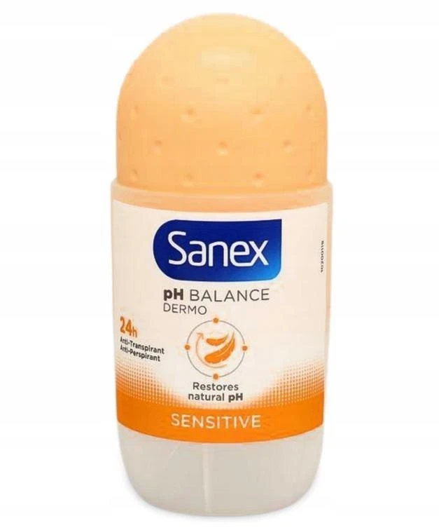 86,00€/L - SANEX Deo Roll-on WOMEN "Dermo Sensitive" - 6er Pack (6 x 50ml)