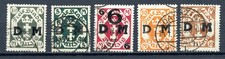 Danzig Dienst Lot ex MiNr. 22 - 28 gestempelt