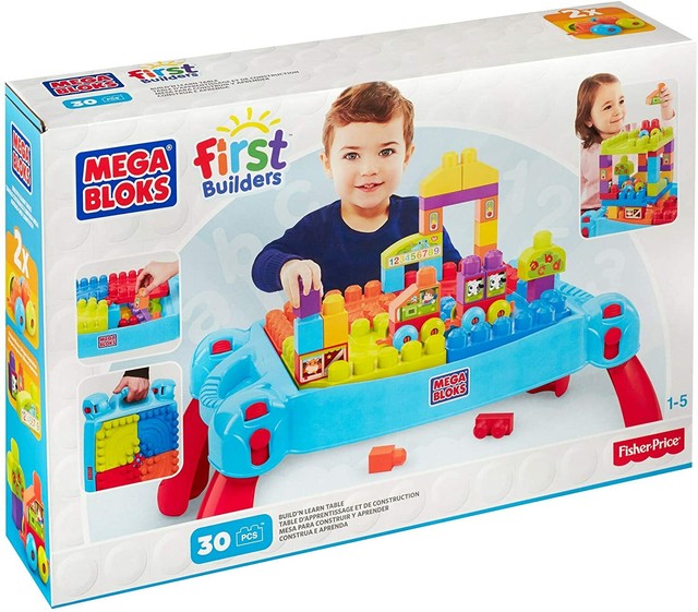 mega bloks construction table
