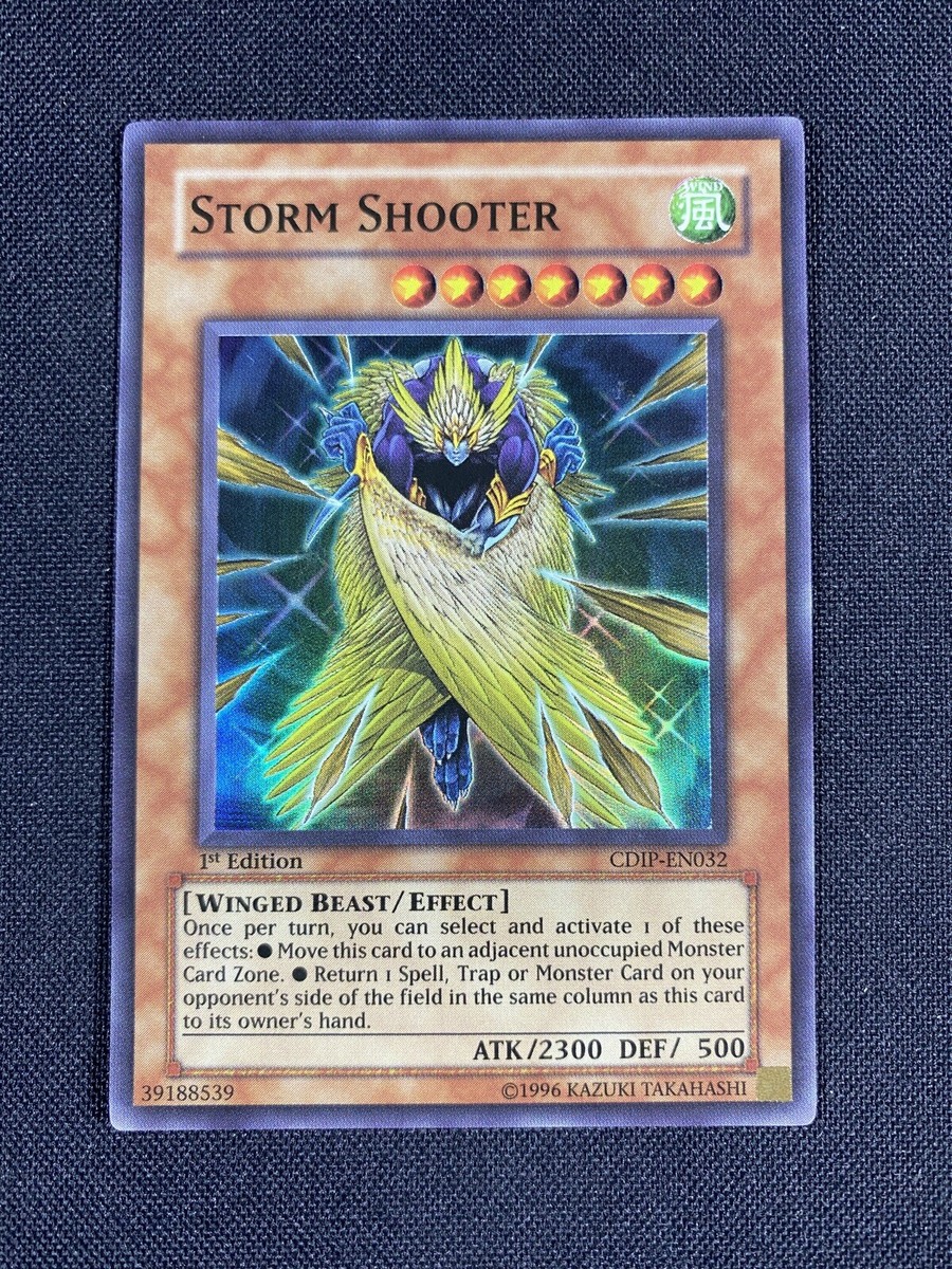 Yugioh Card - Storm Shooter CDIP-EN032 1st Edition Super Rare LP