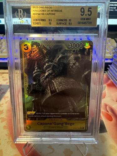 Capone"Gang"Bege (Alternate Art) graded BGS 9.5 for sale on eBay