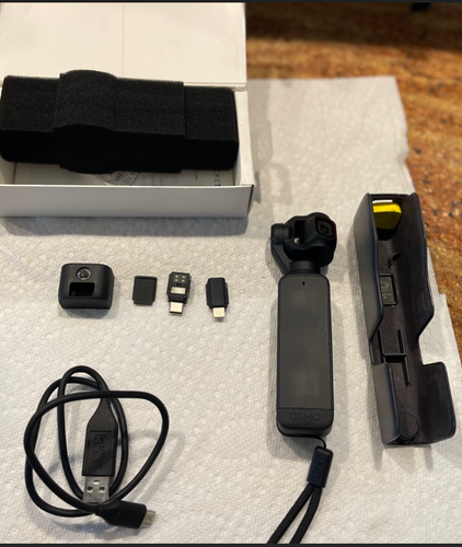 DJI Osmo Pocket 2 Handheld Gimbal Stabilizer 3-Axis 4K Camera