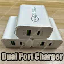 1-3 Pack QC 3.0 Fast Wall Charger 20W USB C Adapter For iPhone Samsung Android
