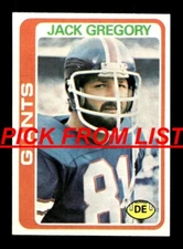 1978 Topps Football 1-259 EX+/EX-MT+ Pick From List All PICTURED