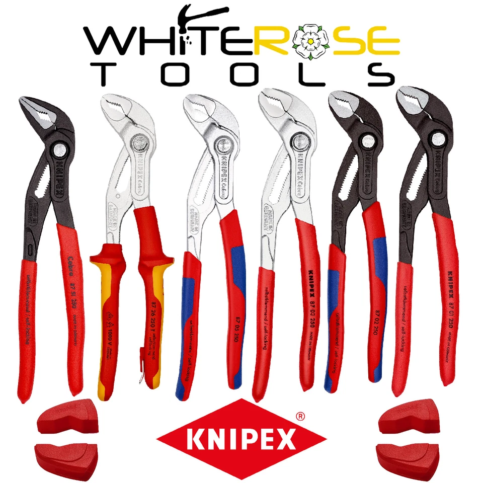 KNIPEX Cobra High Tech Water Pump Pliers Wrench 100-560 mm Choose Size