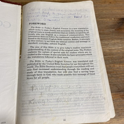 Vintage 1979 Good News Bible Catholic Study Edition - Bild 8 von 11