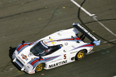 Henri Pescarolo Mauro Baldi Martini Lancia Lancia LC2 85 Le Mans 1985 Photo 9
