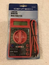 7 FUNCTION DIGITAL MULTIMETER Voltmeter Voltage Tester Auto Electrical BRAND-NEW