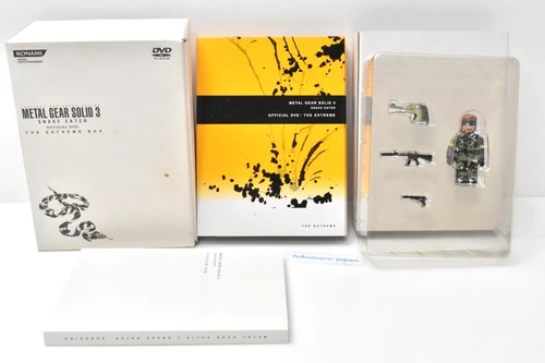 Metal Gear Solid 3 The Extreme Box Snake Eater Official DVD W/KUBRICK booklet