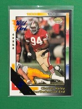 1992 Wild Card Football Charles Haley #97 5 Stripe
