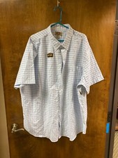 Men NWT "The Foundry" short sleeve blueish shirt Size 3XXX