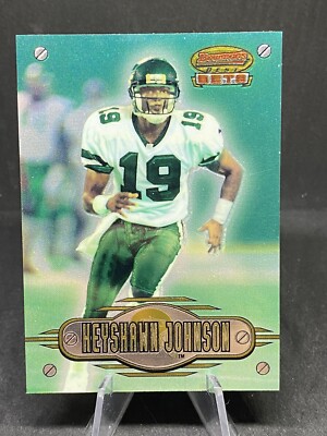 1996 Bowman's Best NFL Bets Keyshawn Johnson RC Jets Rookie Card BB1