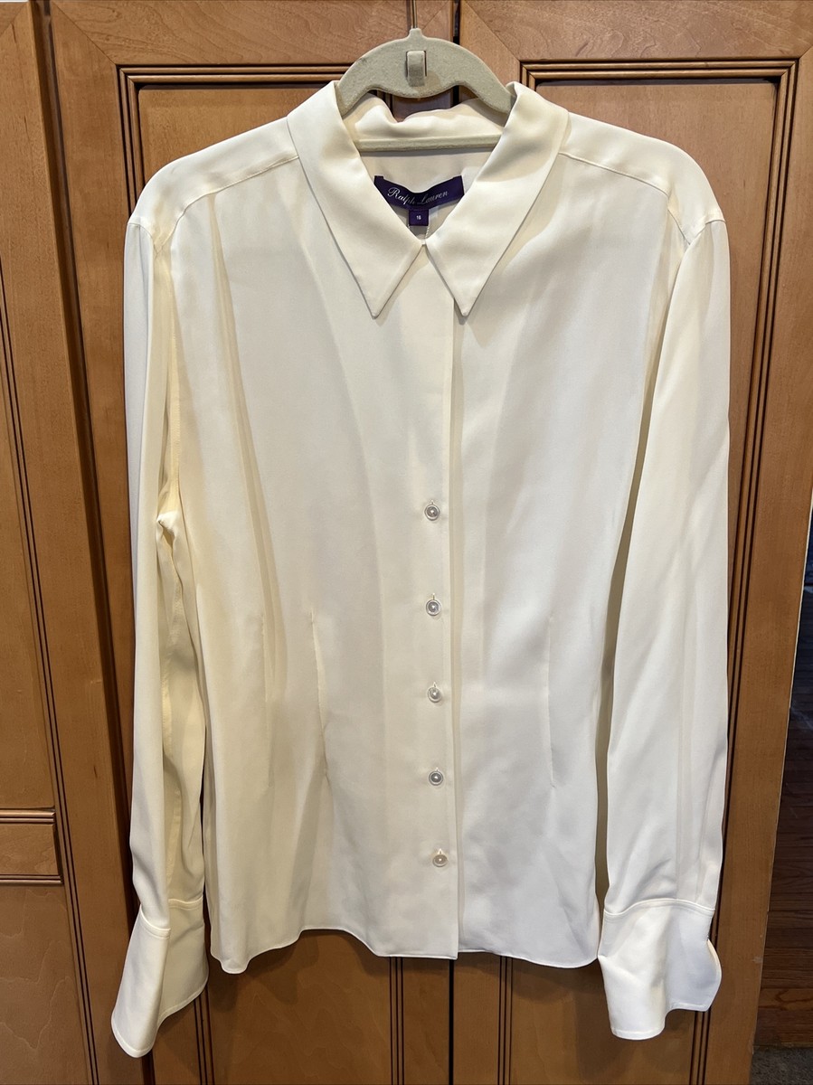 Ralph Lauren パープルレーベル シャツ ホワイト サイズ15 M相当 POLO RALPH LAUREN Ralph Lauren ラルフローレン Purple Label