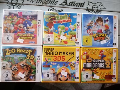 Die tollsten Nintendo 3DS Spiele (mit OVP) (TOP Zustand)