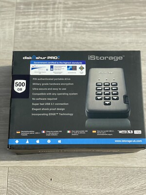 iStorage diskAshur PRO2 256-bit 1TB USB 3.2