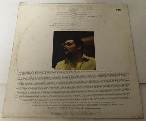 LP Waldo De Los Rios - Sinfonias - Foto 2 di 4