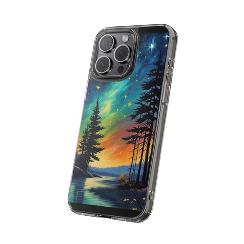 Starry Night Style Forest Art Iphone, Samsung case - Picture 3 of 103