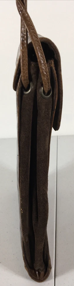 Bolso Bandolera Vintage Años 90 80 Y2k Nordstrom Italia Cuero Avestruz y Cocodrilo Foto 3 de 4