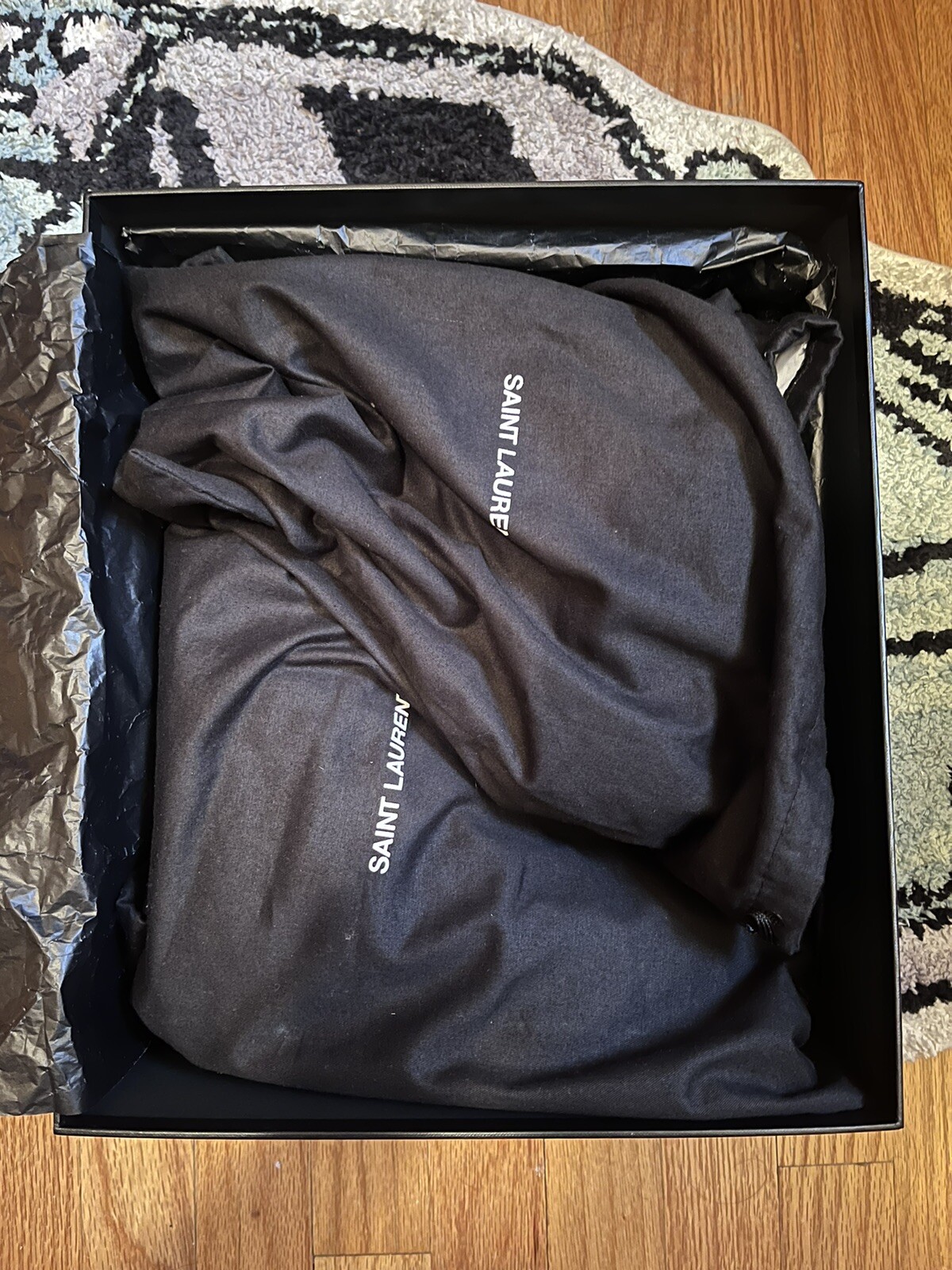 Stivali Saint Laurent Wyatt Harness Nebbia Scamosciato 39