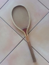 Old Vintage Wood Tennis Racket, Strings Intact