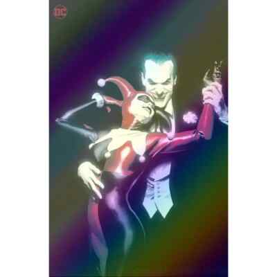 The Joker Harley Quinn Uncovered #1 DC Comics Alex Ross Foil