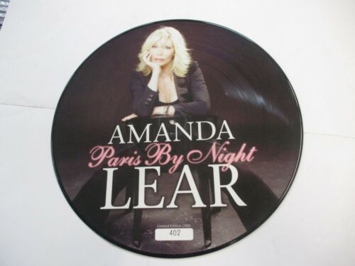 AMANDA LEAR PARIS BY NIGHT - 12" PICTURE DISC BRAND NEW 2005 NUMBERED - Imagen 1 de 2