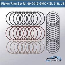 Piston Ring Set Fit For 1999-2016 Chevrolet & GMC Engines 4.8L 5.3L LS 41859CP 