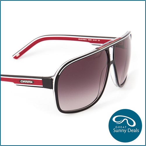 NEW Carrera Grand Prix 2 Black Crystal Red Grey Gradient (T40) Sunglasses |  eBay