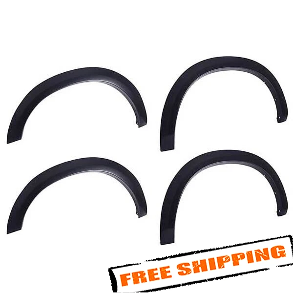 EGR Black Front & Rear Fender Flares for 2007 Chevy Silverado 1500 Classic Foto 2 de 4