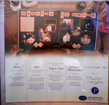 Creative Memories 12x12 Black Scrapbook Pages 15 Sheets-30 Pgs NEW 2004 READ