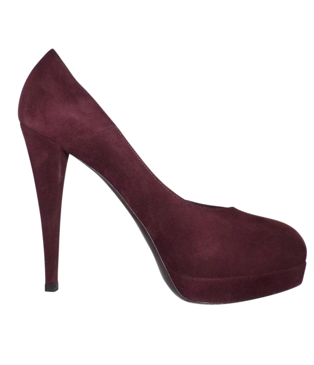 Escarpin aubergine sale