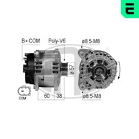 ERA Lichtmaschine Generator 140A 14V FüR Audi Q5 3.0 TDI Quattro 2.7 3.2 FSI