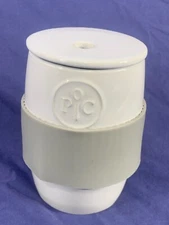 THE PAMPERED CHEF #1529 Ceramic Microwave Egg Cooker