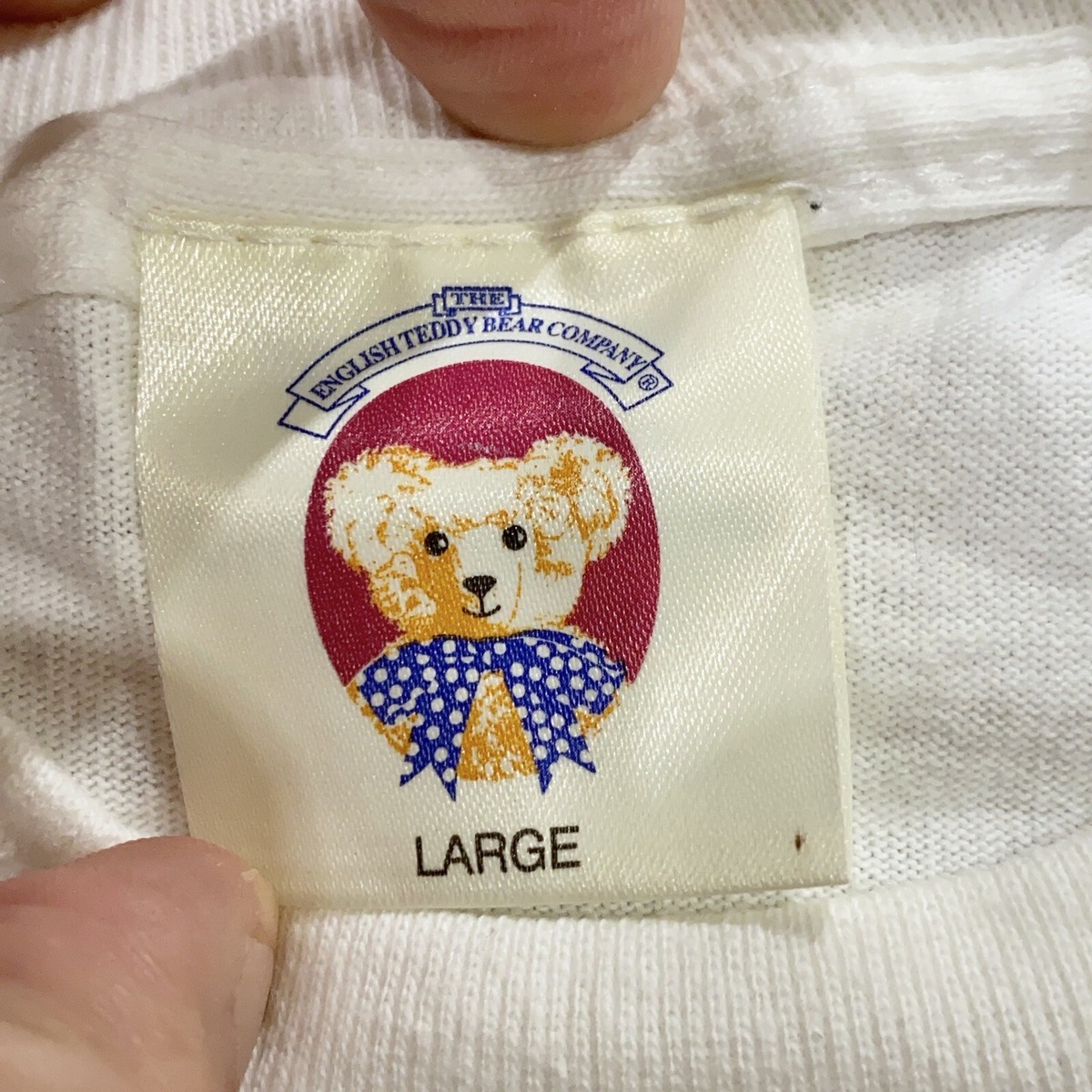 vintage 90s THE ENGLISH TEDDY BEAR COMPANY T-Shirt LARGE london
