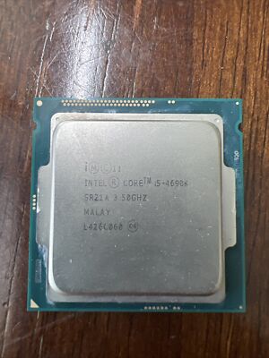 Intel Core i5-4690K 3.5GHz SR21A Processor 
